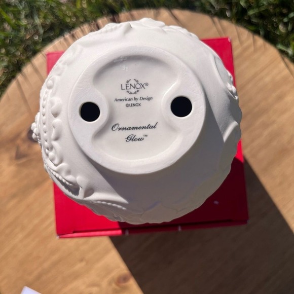 Lenox Nativity Ornamental Glow 4" Votive Candle Holder Christmas - Picture 8 of 9